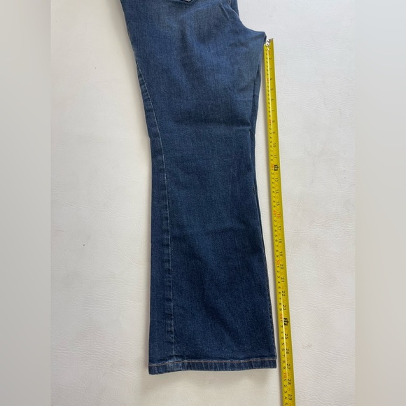 Torrid Women’s Flare Jeans Size 14XS – Dark Blue Denim Wash - Picture 10 of 14